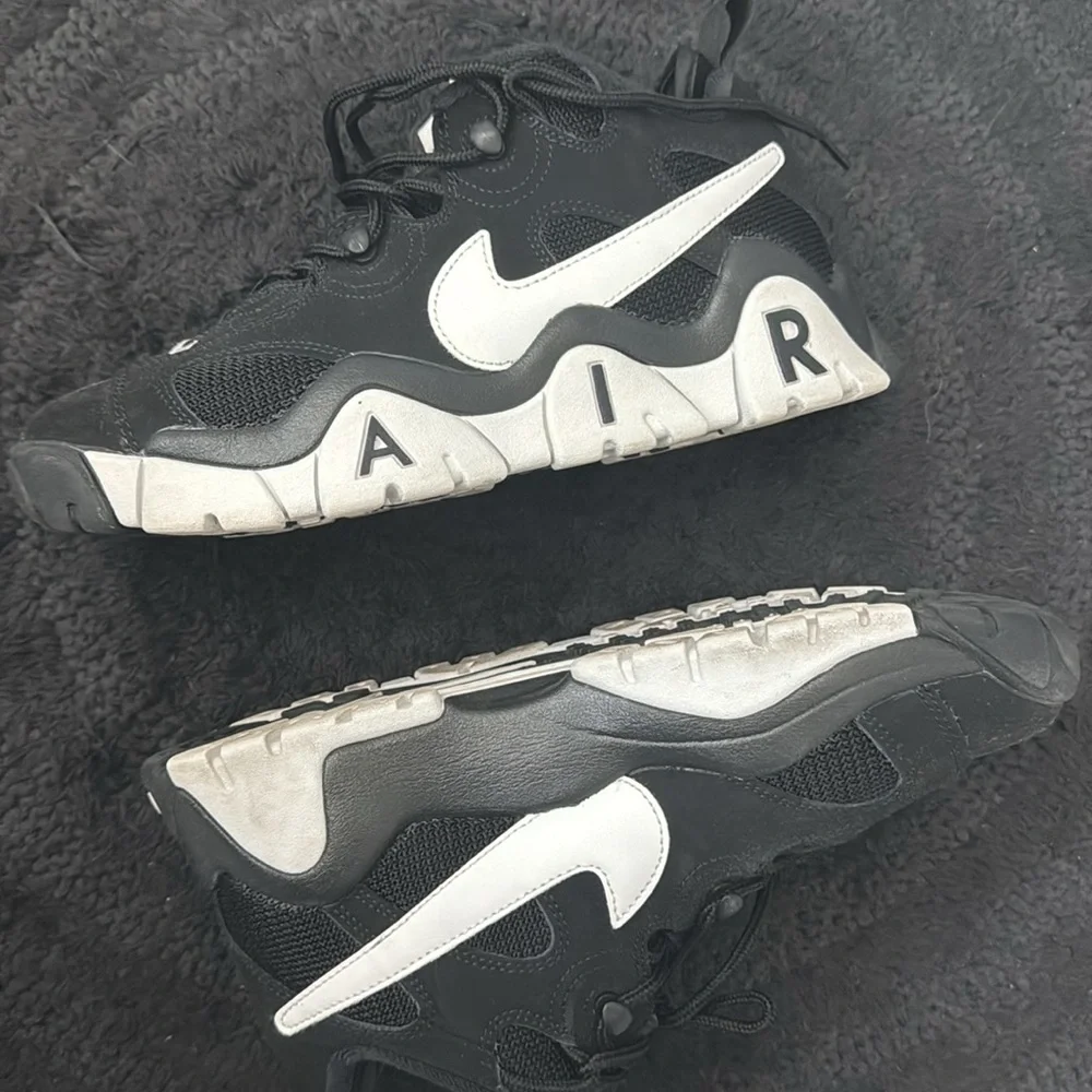 Nike AIR Barrage low black & white - Picture 5 of 6